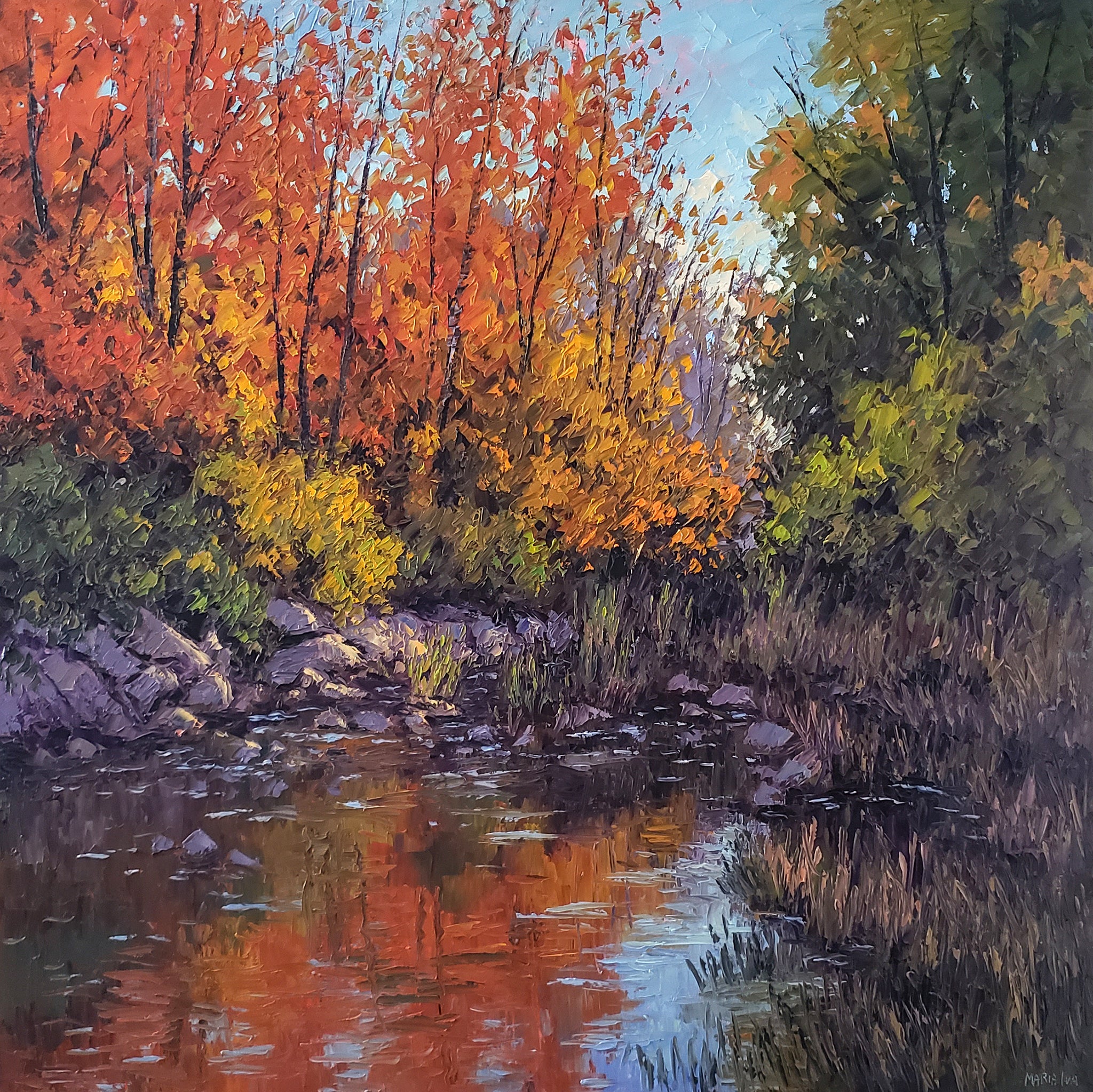 Fall at Etobicoke Creek